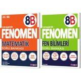Fenomen Okul 2026 8. Sınıf Lgs Matematik + Fen Bilimleri B Serisi Soru Bankası Seti 2 Kitap