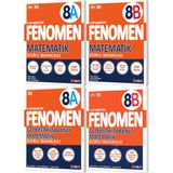 Fenomen Okul 2026 8. Sınıf Lgs Matematik + Geometri Tabanlı A + B Serisi Soru Bankası Seti 4 Kitap