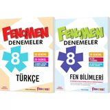 Fenomen Okul 2026 8. Sınıf Lgs Türkçe + Fen Bilimleri Deneme Seti 2 Kitap