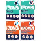 Fenomen Okul 2026 8. Sınıf Lgs Türkçe + Geometri Tabanlı A + B Serisi Soru Bankası Seti 4 Kitap