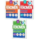 Fenomen Okul 2027 5. Sınıf Matematik + Paragraf + Fen Bilimleri A Serisi Soru Bankası Seti 3 Kitap Maarif Model