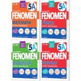 Fenomen Okul 2027 5. Sınıf Matematik + Türkçe + Fen Bilimleri + Paragraf A Serisi Soru Bankası Seti 4 Kitap Maarif Model