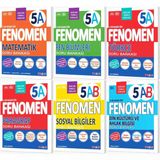 Fenomen Okul 2027 5. Sınıf Matematik + Türkçe + Fen Bilimleri + Paragraf + Sosyal Bilgiler + Din Kültürü A Serisi Soru Bankası Seti 6 Kitap Ma