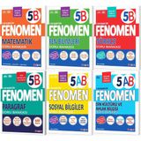 Fenomen Okul 2027 5. Sınıf Matematik + Türkçe + Fen Bilimleri + Paragraf + Sosyal Bilgiler + Din Kültürü B Serisi Soru B