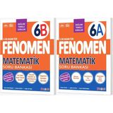 Fenomen Okul 2027 6. Sınıf Matematik A + B Serisi Soru Bankası Seti 2 Kitap Maarif Model