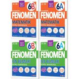 Fenomen Okul 2027 6. Sınıf Matematik + Fen Bilimleri A + B Serisi Soru Bankası Seti 4 Kitap Maarif Model