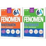 Fenomen Okul 2027 6. Sınıf Matematik + Fen Bilimleri A Serisi Soru Bankası Seti 2 Kitap Maarif Model