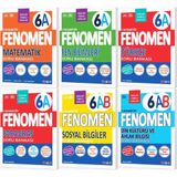 Fenomen Okul 2027 6. Sınıf Matematik + Türkçe + Fen Bilimleri + Paragraf + Sosyal Bilgiler + Din Kültürü A Serisi Soru B