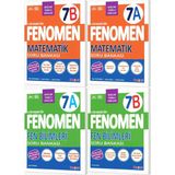 Fenomen Okul 2027 7. Sınıf Matematik + Fen Bilimleri A + B Serisi Soru Bankası Seti 4 Kitap Maarif Model