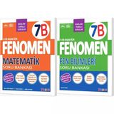 Fenomen Okul 2027 7. Sınıf Matematik + Fen Bilimleri B Serisi Soru Bankası Seti 2 Kitap Maarif Model