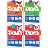 Fenomen Okul 2027 7. Sınıf Matematik + Fen Bilimleri + Türkçe + Paragraf B Serisi Soru Bankası Seti 4 Kitap Maarif Model