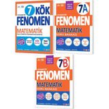 Fenomen Okul 2027 7. Sınıf Matematik Kök + A + B Serisi Soru Bankası Seti 3 Kitap Maarif Model