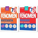 Fenomen Okul 2027 7. Sınıf Matematik + Paragraf B Serisi Soru Bankası Seti 2 Kitap Maarif Model