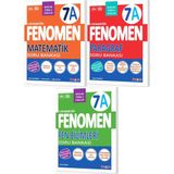 Fenomen Okul 2027 7. Sınıf Matematik + Paragraf + Fen Bilimleri A Serisi Soru Bankası Seti 3 Kitap Maarif Model