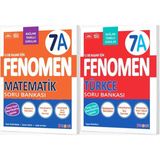 Fenomen Okul 2027 7. Sınıf Matematik + Türkçe A Serisi Soru Bankası Seti 2 Kitap Maarif Model