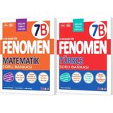 Fenomen Okul 2027 7. Sınıf Matematik + Türkçe B Serisi Soru Bankası Seti 2 Kitap Maarif Model