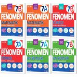 Fenomen Okul 2027 7. Sınıf Matematik + Türkçe + Fen Bilimleri A + B Serisi Soru Bankası Seti 6 Kitap Maarif Model