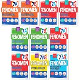 Fenomen Okul 2027 7. Sınıf Matematik + Türkçe + Fen Bilimleri + Paragraf + Sosyal Bilgiler + Din Kültürü A + B Serisi Soru Bankası Seti 10 Kit