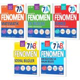 Fenomen Okul 2027 7. Sınıf Matematik + Türkçe + Fen Bilimleri + Sosyal Bilgiler + Din Kültürü A Serisi Soru Bankası Seti 5 Kitap Maarif Model