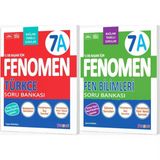 Fenomen Okul 2027 7. Sınıf Türkçe + Fen Bilimleri A Serisi Soru Bankası Seti 2 Kitap Maarif Model