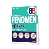 FENOMEN OKUL 8. SINIF TÜRKÇE SORU BANKASI (B) / 9786057790729