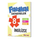 Fenomen Okul Fenomen 8. Sınıf LGS İngilizce Denemeler (24 Deneme) Konu Özetli Soru Bankası