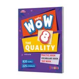 fenomen okul Fenomen Wow English 8. Sınıf 2025 The Quality Practice Book-vocabulary Book-test Book