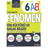 Fenomen Okul Yayınları 6. Sınıf Din Kültürü Ve Ahlak Bilgisi A-B Soru Bankası