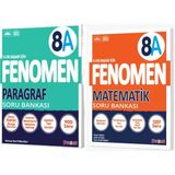 Fenomen Okul Yayınları 8.Sınıf LGS Paragraf ve LGS Matematik A Soru Bankası Seti