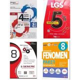Fenomen - Öncelik - Zekaküpü - Bey Yayınları 8. Sınıf Lgs Deneme Setleri