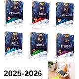 Fenomen Paraf Iq Paragraf Türkçe Matematik Fizik Kimya Biyoloji Set Priz Tutucu ve Deneme Hediye