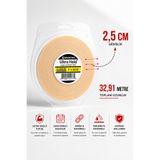 Fenomen Peruk Walker Tape - Ultra Hold™ Roll Tape - Protez Saç Bandı Rulo 36 Yds