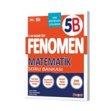 Fenomen Yayıncılık 2024-2025 Müfredat Yeni Nesil 5.Sınıf B Serisi Matematik Soru Bankası