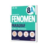 Fenomen Yayıncılık 2024-2025 Müfredat Yeni Nesil 8.Sınıf A Serisi Paragraf Soru Bankası (Çok Renkli)