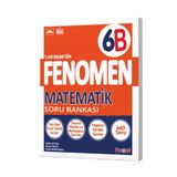 Fenomen Yayıncılık 2025-2026 6. Sınıf Matematik Soru Bankası Yeni Nesil Sorular B Seviyesi Güncel Müfredat