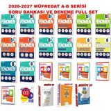 Fenomen Yayıncılık 2026-2027 Müfredat 8.sınıf Lgs A ve B Soru Bankası + Kkd Haftalık Deneme Seti - 5454453544534534