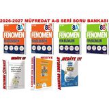 Fenomen Yayıncılık 2026-2027 Müfredat Lgs 8.sınıf A-B Seri Matematik-Fen Soru Bankası Fenomen - 544665545345345
