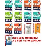 Fenomen Yayıncılık 2026-2027 Müfredat Lgs 8.sınıf Soru Bankası Çözümlü Set Fenomen - 456465464848454