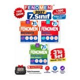 Fenomen Yayıncılık 2027 7.Sınıf 7A MATEMATİK- 7A TÜRKÇE-7A FEN BİLİMLERİ Maarif Yeni Müfredat Soru Bankası Seti+Kronometre(3 KİTAP)