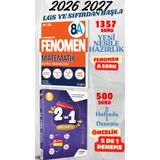 Fenomen Yayıncılık 2027 LGS 8. SINIF MATEMATİK A SORU BANKASI ÖNCELİK 25 Lİ MATEMATİK DENEME SINAVI - TEST KİTABI MATEMATİK HAZIRLIK SETİ