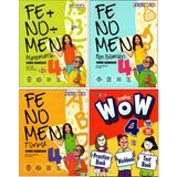 Fenomen Yayıncılık 4. Sınıf Matematik + Fenbilimleri + Türkçe Soru Bankası + Wow English 4 Kitap
