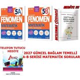 Fenomen Yayıncılık 5.sınıf 2026-2027 Müfredat Matematik A ve B Serisi Soru Bankası Bağlam Temelli - 4.65564564564544E+17