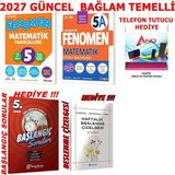Fenomen Yayıncılık 5.sınıf 2026-2027 Müfredat Matematik Fasikül ve Matematik A Serisi Soru Bankası Seti - 5656465456456440