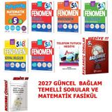 Fenomen Yayıncılık 5.sınıf 2026-2027 Müfredat Matematik Fasikül ve Soru Bankası Seti Bağlam Temelli - 6455644654564560