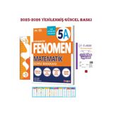 Fenomen Yayıncılık 5. Sınıf 5 Matematik A Soru Bankası 2026-2027 (Bağlam Temelli Yeni) ve Sezgistore Cetvel-Ayraç+Türkiye Geneli Deneme