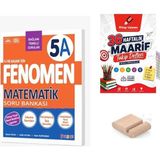 Fenomen Yayıncılık 5.sınıf 5A Matematik Soru Bankası 2027 Maarif Model+Telefon Tutucu+Maarif Defteri