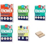 Fenomen Yayıncılık 5. Sınıf B Serisi Matematik – Fen Bilimleri – Türkçe - Paragraf – Din Kültürü ve Ahlak Bilgisi 5’li Set Soru Bankası - Telefon Tutucu