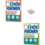 Fenomen Yayıncılık 5. Sınıf Kök Matematik ve Fen Bilimleri Soru Bankası + Telefon Standı