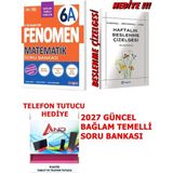 Fenomen Yayıncılık 6.sınıf 2026-2027 Müfredat Matematik A-Serisi Soru Bankası Bağlam Temelli - 4668878797898450
