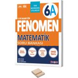 Fenomen Yayıncılık 6. Sınıf A Serisi Matematik Soru Bankası ve Telefon Tutucu